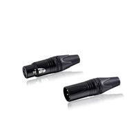 Connecteur audio XLR équilibré 3 broches Neutrik NC3FXX-B femelle et NC3MXX-B mâle suisse