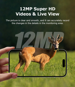 Cámara de Caza 4G LTE con SIM, Vista en Vivo 4K, Inalámbrica, Reconocimiento de Animales por IA, Detección de Movimiento con Triple PIR - Product Image 2