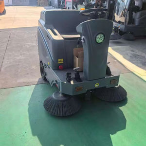 Barredora eléctrica de piso azul de diseño Cyberpunk de alta dimensión 2025 con salida de 48kw y presión de 30KG para una fácil maniobra - Product Image 1