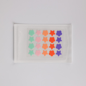 厂家直销20支五彩花粉刺贴剂水胶体粉刺贴剂速效支架 - Product Image 5