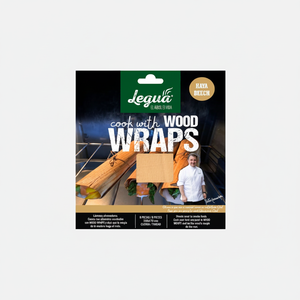 Legua High Quality Beech Wood <b>Wraps</b> Sheets Made in ES Barbecue Ovens <b>Kitchen</b> Natural Flavour Boosts Smoking Experience - Product Image 2