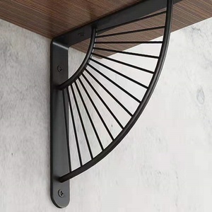 Modern Design Z-Shaped Wall-Mounted Metal Storage Rack Partition Single Board Support <b>Bracket</b> Iron Cabinet Contemporary - Product Image 4