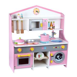ชุดของเล่นเครื่องมือทำครัวไม้สนและพลาสติก DIY สำหรับเด็ก  แบบมอนเตสซอรี่ เสริมสร้างพัฒนาการ  สำหรับเด็กทุกเพศ - Product Image 1