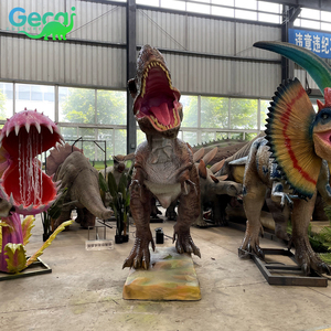 Usine de modèles de dinosaures animatroniques grandeur nature pour parcs d'attractions en plein air Gecai - Product Image 5