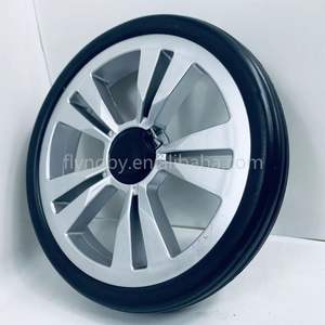 Roue de chariot de 8 pouces roues à rayons en plastique pour chariot à main - Product Image 5