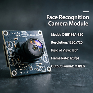 Modulo Telecamera per Riconoscimento Facciale OV9281 Global Shutter 120fps USB2.0 MJPG 170° °   Obiettivo Grandangolare per Visione Artificiale Industriale - Product Image 3
