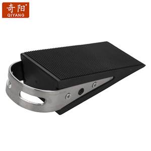 Qiyang Thiết Kế Hiện Đại Thép Không Gỉ 304 Cửa Stopper Cao Su Màu Đen Cửa Dừng Cho Phòng Ngủ Khách Sạn Và Phòng Khách - Product Image 6