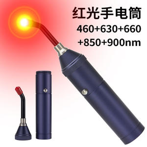 ไฟฉายอินฟราเรดลูเมนไบรท์ 5led 460-900nm ไฟตรวจช่องปากแบบชาร์จไฟได้พร้อมฟังก์ชั่นจับเวลา - Product Image 4