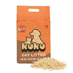 Litière Tofu bouclée sans poussière pour chats, produits pour animaux de compagnie - Product Image 1