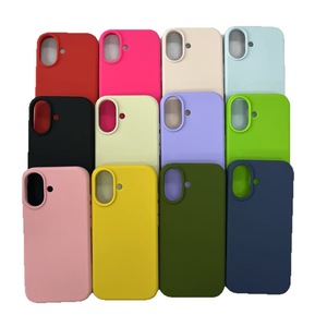 Nouvelle coque de téléphone portable en silicone TPU pour iPhone 17, 17 Air, 17 Pro Max avec doublure en microfibre, compatible et élégante (style INS) - Product Image 2