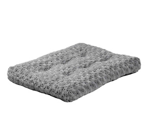 Comfortable Faux Fur Washable Crate Mat For Large Medium Dogs With Anti-Slip Backing Pets Plush Pet Bed