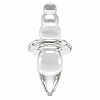 Günstige Sexprodukte Diamant Mini Anal-Stimulations-Plug Dildos Kristallglas Anal-Plug Sexspielzeug für Anfänger Sexspielzeuge