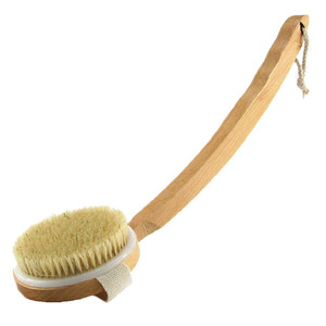 Dài xử lý đường cong xử lý ergonomic thiết kế và có thể tháo rời vòi hoa sen trở lại rửa tắm bàn chải - Product Image 5