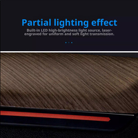 Kit d'éclairage d'ambiance pour Tesla Model 3/Y, gravé au laser et à flux dynamique, mise à niveau de l'intérieur à LED