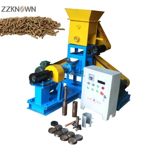 2024 Small Animal Pet Catfish Food Making Extruder Floating Fish Feed Pellet Machine