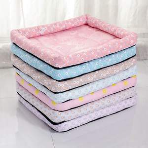 High Quality Wholesale Customized Fashion <b>Plush</b> Summer Pet Ice Mat Kennel Pet Bed Carton - Product Image 2