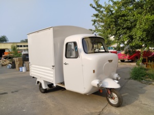 Camion de restauration électrique Piaggio Ape, café, hot-dogs, glaces, remorque alimentaire avec cuisine complète - Product Image 6