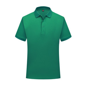 Camiseta Polo Unisex de Manga Corta, Color Sólido, Fibra de Poliéster, para Uso Diario y Laboral - Product Image 3