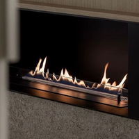Brûleur à éthanol intelligent UL 1370 de 90 cm, Bio Kamin, foyer à alcool électrique automatique, poêle de 36 pouces, cheminée au bioéthanol automatique