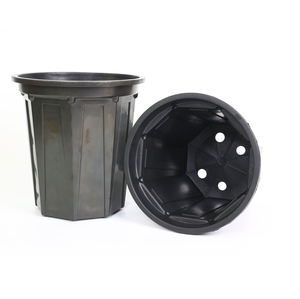 Jardinières modernes en plastique pour plantes vertes d'intérieur, utilisation sur bureau, design minimaliste, matériau PP, pots réutilisables avec excellent B300 - Product Image 4