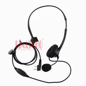 <span class=keywords><strong>2</strong></span> Pins K Connector <span class=keywords><strong>Walkie</strong></span> <span class=keywords><strong>Talkie</strong></span> Radio bidirectionnelle PTT Microphone Casque d'écoute simple face - Product Image 3