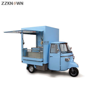 Camion de nourriture mobile avec certification CE, remorque alimentaire à 3 roues pour la vente en Europe, chariot à glace personnalisé - Product Image 4