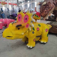SGBC2520 Dinosaure animatronique personnalisé, mini voiture électrique pour parc, centre commercial, scooters faits à la main, jeux d'interaction familiale