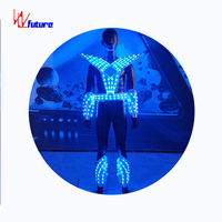 Costumes lumineux LED unisexes à la mode, veste lumineuse pour spectacle de danse, DJ, boîte de nuit, fête, vêtements d'extérieur, veste LED, fabrication artisanale pure, personnalisable