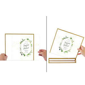 Marco dorado, etiqueta de precio acrílica, soporte <span class=keywords><strong>para</strong></span> señal, restaurante, Bar, menú, tarjeta de receta, soporte de exhibición de fotos <span class=keywords><strong>para</strong></span> decoraciones de boda - Product Image 3
