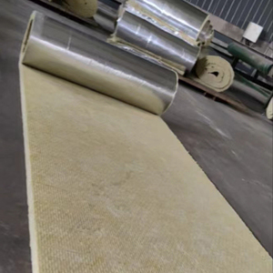 Modern Rock Wool Roll with One Side Galvanized Wire Mesh Eco-Friendly <strong>Insulation</strong> for Exterior &amp; <strong>Outdoor</strong> Use - Product Image 4