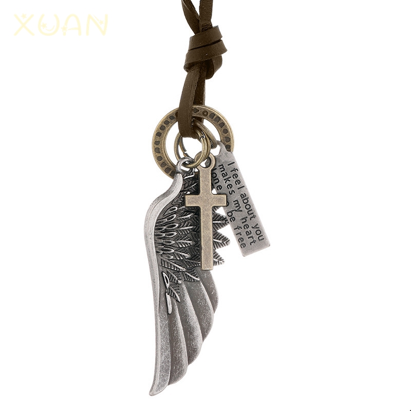 Angel Wing-Antique silver