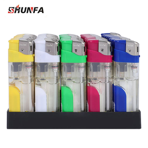 Accendini Digitali Ricaricabili USB con LED, Scatola in Plastica, Accendino Elettrico per Sigarette - Product Image 3