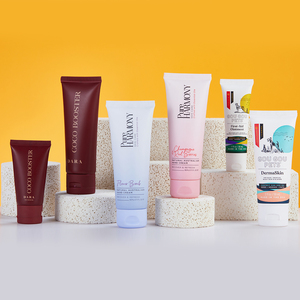 Rỗng 50ml 100ml mặt rửa bóp kem dưỡng da tay Kem chống nắng <span class=keywords><strong>container</strong></span> nhựa siêu phẳng Ống bao bì Mỹ phẩm ống - Product Image 5