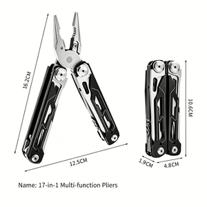 Pince multifonction 30-en-1 la plus vendue pour la survie et le camping en plein air – Cadeau idéal pour <span class=keywords><strong>homme</strong></span> – Kit d'outils multifonctionnels de sécurité - Product Image 6