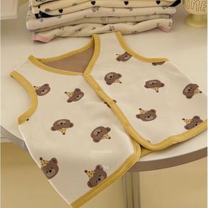 Child Star Circle Kids Fleece Vest Thick Warm Autumn Winter Boys Girls Baby Tops With Smile Pattern - Product Image 4