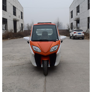 Electric Tricycle Closed 48 V <b>2</b> Seats 30-50 Km H <b>Passenger</b> Use - Product Image 5