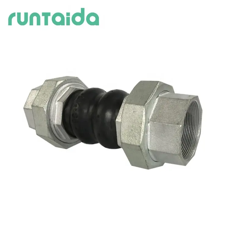 Union Type and Stainless Steel Material NBR EPDM rubber compensator expansion joint