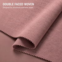 Tissu en laine double face tissé chaud pour manteaux et costumes de mode pour garçons/filles, coupe-vent et résistant à l'abrasion
