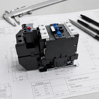 Interrupteur combiné Turnmooner PMA AC 3 phases 380V, relais de surcharge thermique, démarreur électromagnétique, montage sur rail DIN, industriel