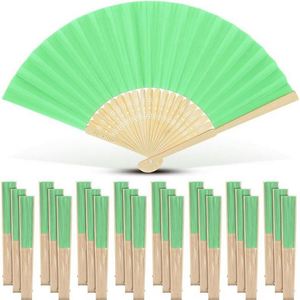 Abanico de Bambú Impreso por Ambos Lados - Impresión Digital con Fecha de Boda y Mapa del Lugar - Product Image 4