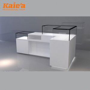 Design moderne de mobilier d'intérieur pour boutique de téléphonie mobile, <span class=keywords><strong>comptoir</strong></span> d'exposition de téléphones portables en MDF - Product Image 2