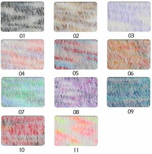 <span class=keywords><strong>Tissu</strong></span> tricoté en laine polaire teintée en nylon polyester 250GSM, doux, épais, chaud et durable, pour vêtement d'automne et d'hiver - Product Image 4