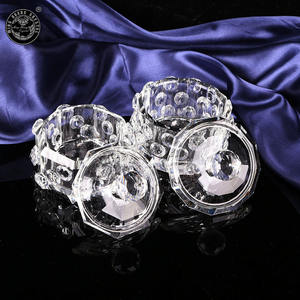 Прозрачные стразы из граненого хрусталя шкатулка для украшений в стиле MH-QT0449 - Product Image 2