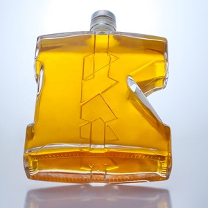 <span class=keywords><strong>La</strong></span> forma de <span class=keywords><strong>la</strong></span> letra K Botellas de vidrio Botella de vidrio al por mayor - Product Image 4