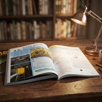 Libri di Testo per Studenti con Copertina Rigida Personalizzata, Carta Patinata Premium, Rilegatura a Filo, Libri Scolastici con Stampa Digitale