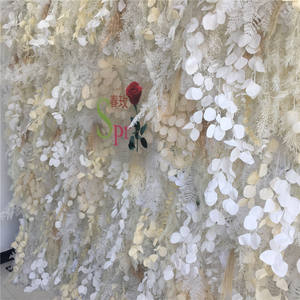 SPR Bouquet da sposa a parete di fiori artificiali in seta ortensia per matrimonio decorazione glicine decorativo finto - Product Image 2