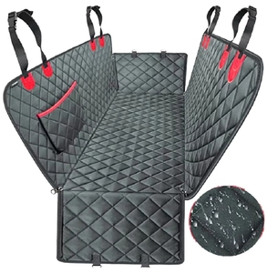 Coprisedile impermeabile e resistente per animali domestici con tasche portaoggetti con cinghie di sicurezza per la <span class=keywords><strong>protezione</strong></span> del seggiolino <span class=keywords><strong>auto</strong></span> per animali domestici - Product Image 1