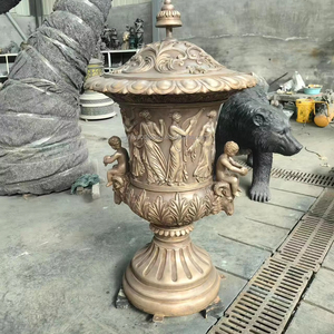 Escultura de Metal Bronce Antigua <span class=keywords><strong>para</strong></span> <span class=keywords><strong>Jardín</strong></span> Exterior, Personalizable y Pulida, Grande, <span class=keywords><strong>para</strong></span> Decoración de Hoteles y Villas - Product Image 1