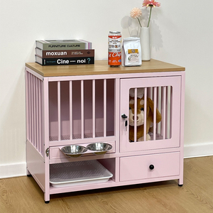 Maison pour chien d'extérieur et cage d'intérieur pour chien | Solution complète de maisons et de meubles pour animaux de compagnie pour chats et chiens - Product Image 1