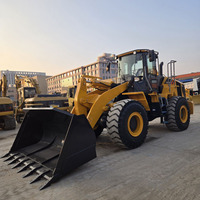 Cargadora de Ruedas de Servicio Pesado 862T, Cargadora de Ruedas Hidráulica de 6.8 Toneladas con Motor para Minería
